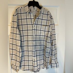 Men’s Saddlebred. Cream/navy. Medium.